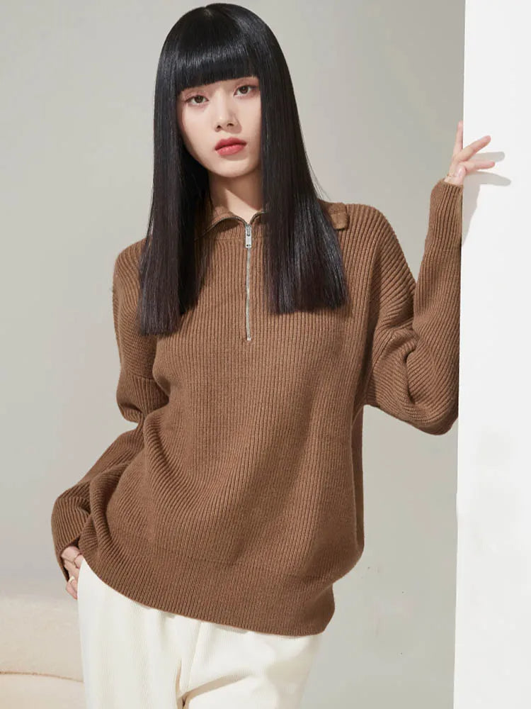 NORTHLINE STUDIO | Zipper Sweater