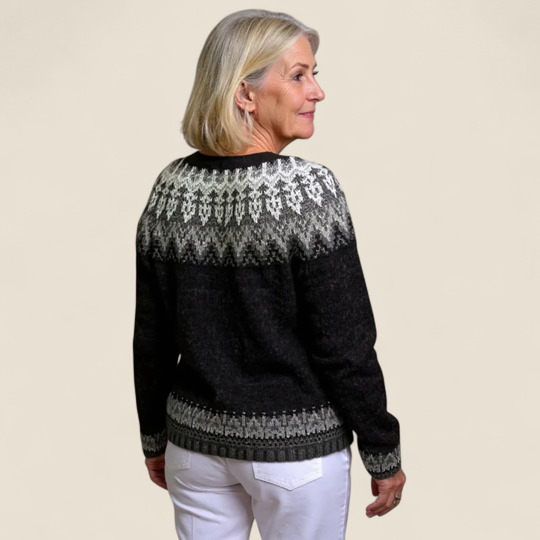 Nevaeh | Vintage Icelandic Cardigan