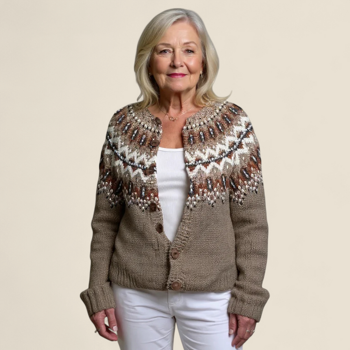 Adeline | Vintage Icelandic Cardigan