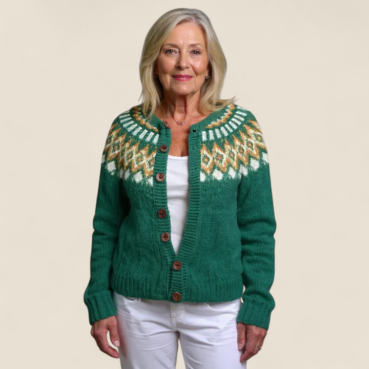 Natalia | Vintage Icelandic Cardigan