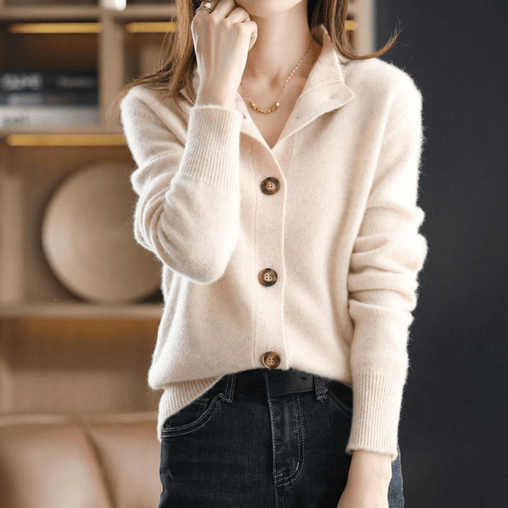 NORTHLINE STUDIO | Cashmere-Look Knit Cardigan
