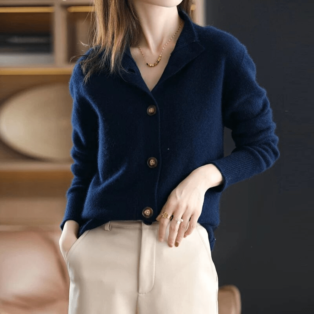 NORTHLINE STUDIO | Cashmere-Look Knit Cardigan
