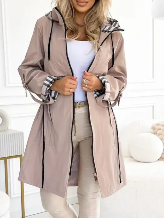 NORTHLINE STUDIO | MODERN HOODED TRENCH COAT