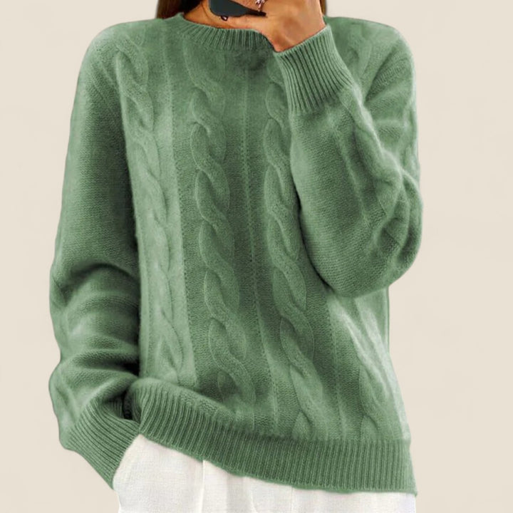 Evie | Soft Cable Sweater