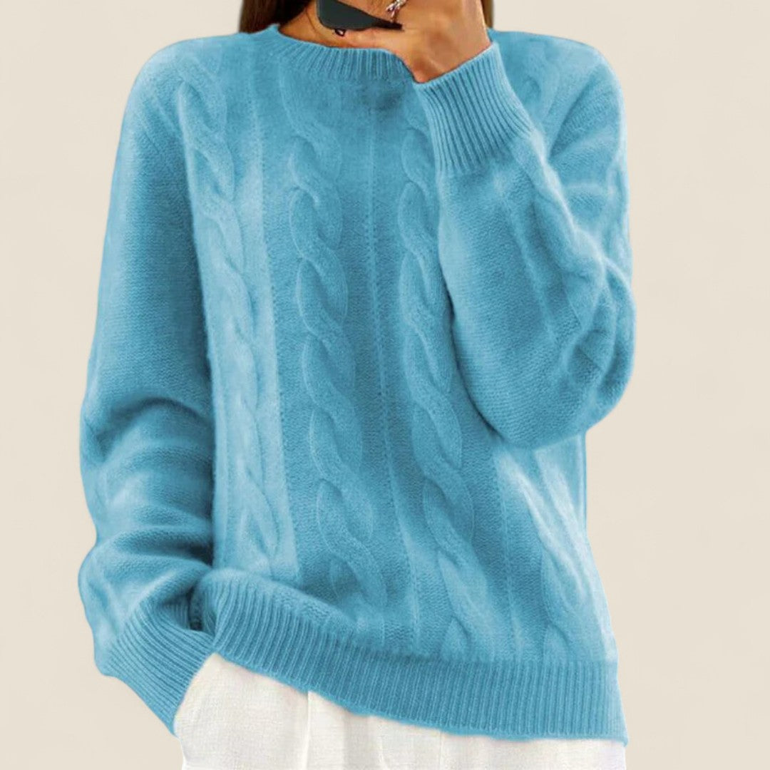 Evie | Soft Cable Sweater