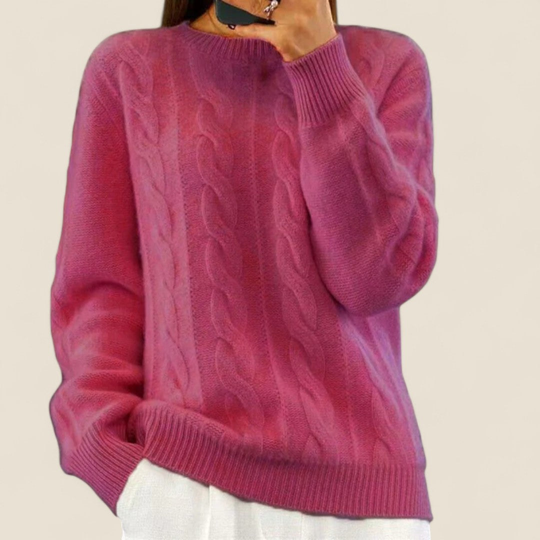 Evie | Soft Cable Sweater