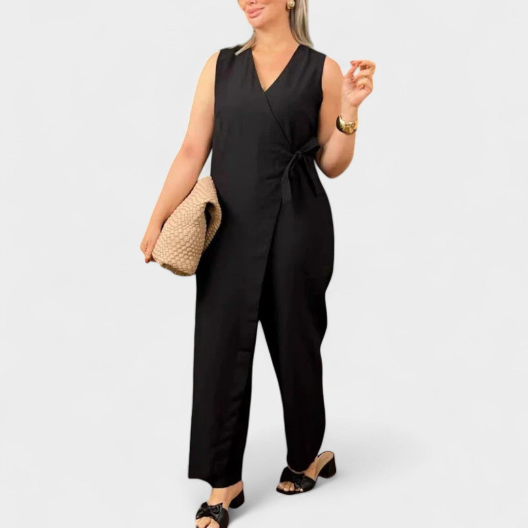 SERENA | WRAP TIE JUMPSUIT