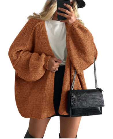 NORTHLINE STUDIO | Oversized Fall Cardigan