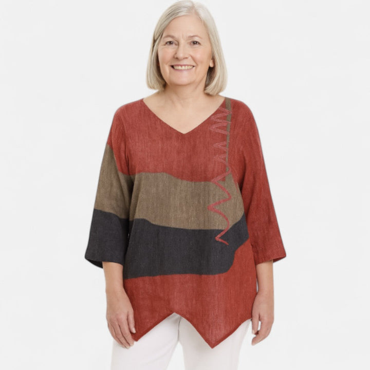 NORTHLINE STUDIO™ | Artistic V-Neck Tunic